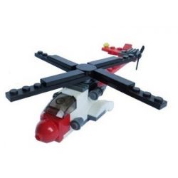 NOT  CARGO COPTER 7799 LITTLE COMPANION 006 017 xếp lắp ráp ghép mô hình NGƯỜI LÀM HÀNG MÁY BAY CHỞ Creator Sáng Tạo 38 khối