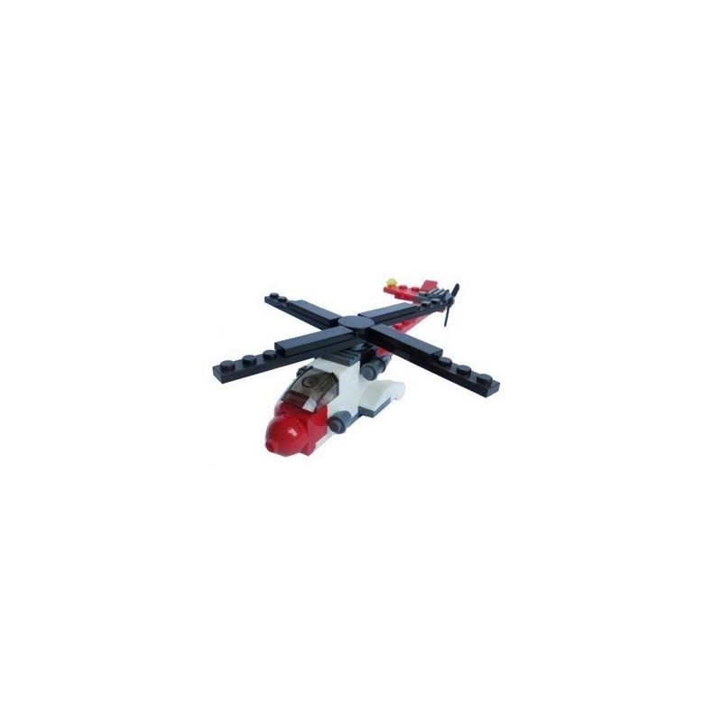 NOT  CARGO COPTER 7799 LITTLE COMPANION 006 017 xếp lắp ráp ghép mô hình NGƯỜI LÀM HÀNG MÁY BAY CHỞ Creator Sáng Tạo 38 khối