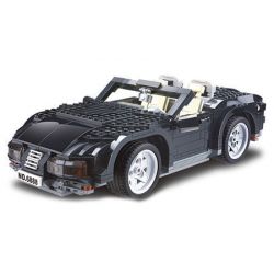 NOT  ROARING ROADSTERS 4896 Bozhi 6888 xếp lắp ráp ghép mô hình ROADSTER GẦM RÚ Creator Sáng Tạo 931 khối