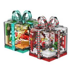 AREA-X AX0088 0088 non  MÙA ĐÔNG HẠN CHẾ bộ đồ chơi xếp lắp ráp ghép mô hình Christmas Giáng Sinh