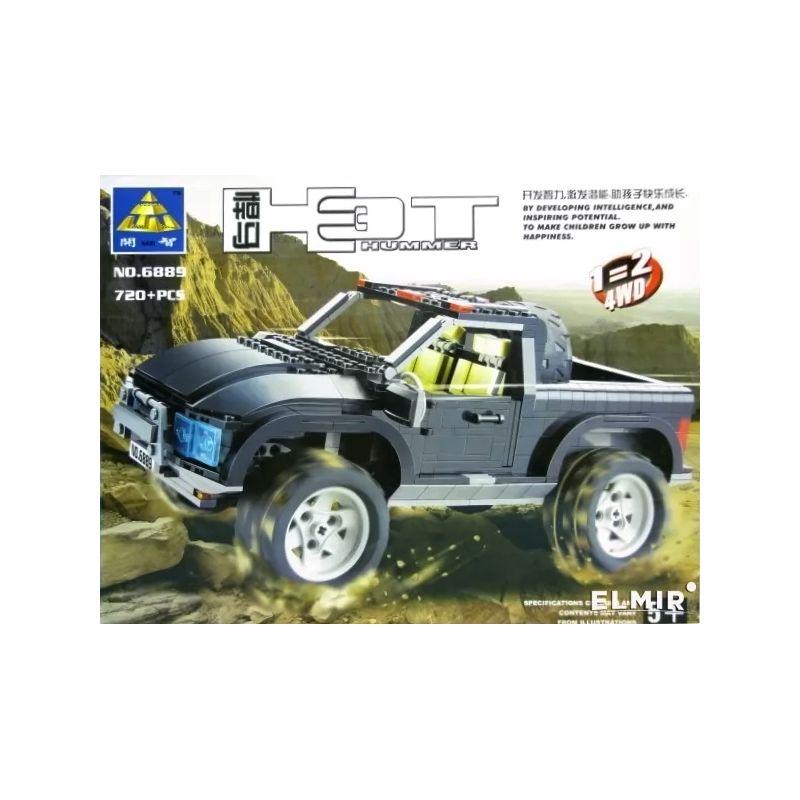 NOT  LAND BUSTERS 4404 Bozhi 6889 xếp lắp ráp ghép mô hình LAND BUSTERS MÁY PHÁ ĐẤT NHÀ THIẾT KẾ BREAKER Creator Sáng Tạo 772 khối