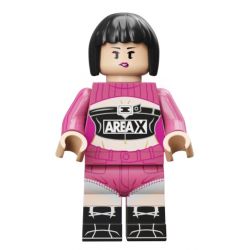 AREA-X AB0006 0006 non  LỄ HỘI ÂM NHẠC DÂU TÂY X-BOX SÂN KHẤU TÌNH YÊU bộ đồ chơi xếp lắp ráp ghép mô hình LOVE STAGE