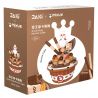 JAKI XWZB-23018 23018 XWZB23018 non  THÀNH PHỐ BĂNG MIXUE MOCHA CRUNCH SNOW KING SWEET HONEY PARADISE bộ đồ chơi xếp lắp ráp ghép mô hình SNOW KING MOCHA CAKE
