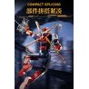 THULE 6015 non  MÁY NGƯỜI NHỆN bộ đồ chơi xếp lắp ráp ghép mô hình Spider-Man SPIDER HERO UPHOLD JUSTICE 1132 khối