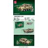 JIESTAR 61107 non  NHIỆM VỤ VINH QUANG XE BỌC THÉP bộ đồ chơi xếp lắp ráp ghép mô hình Military Army MISSION GLORY ARMORED CAR Quân Sự Bộ Đội 186 khối