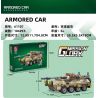 JIESTAR 61107 non  NHIỆM VỤ VINH QUANG XE BỌC THÉP bộ đồ chơi xếp lắp ráp ghép mô hình Military Army MISSION GLORY ARMORED CAR Quân Sự Bộ Đội 186 khối
