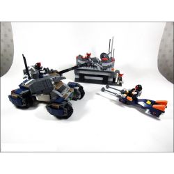 GUDI 8216 non  TRUNG TÂM PHÒNG VỆ bộ đồ chơi xếp lắp ráp ghép mô hình Earth Border Biến Giới Trái Đất 531 khối