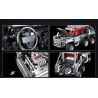 QIZHILE 23021 non  HẬU VỆ LAND ROVER 6X6 bộ đồ chơi xếp lắp ráp ghép mô hình  LAND ROVER DEFENDER Kỹ Thuật Công Nghệ Cao Mô Hình Phương Tiện 3288 khối