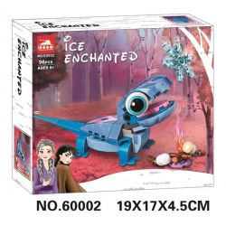 NOT  BRUNI THE SALAMANDER BUILDABLE CHARACTER 43186 TANK 60002 xếp lắp ráp ghép mô hình THẰN LẰN LỬA NHÂN VẬT CÓ THỂ XÂY DỰNG ĐƯỢC CỦA BRUNI THE SALAMANDER Frozen Ii 96 khối