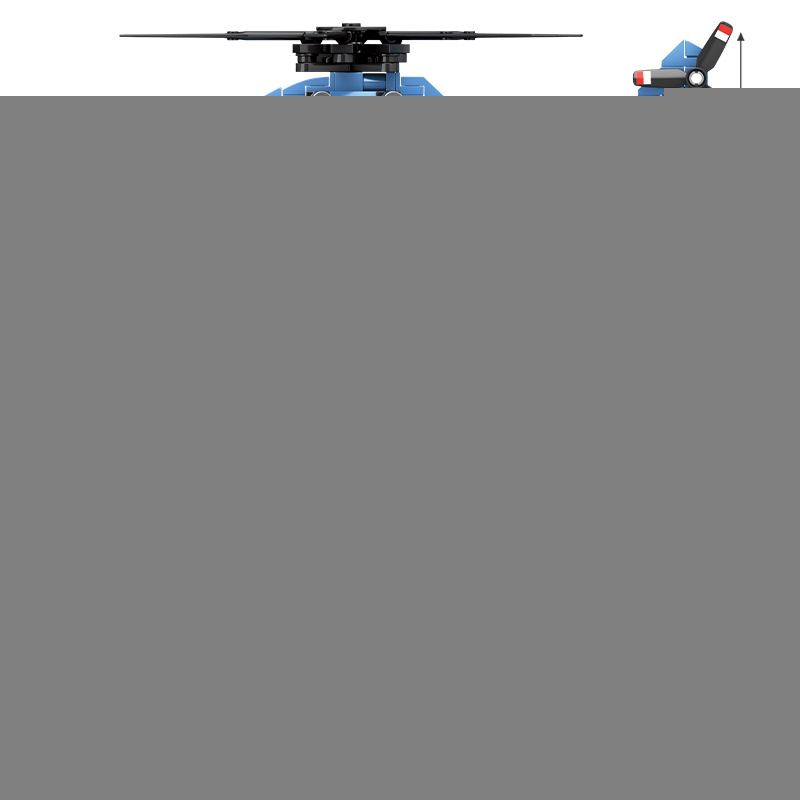 IBLOCK PL-920-173 920-173 PL920-173 SEMBO 202038 non  MÁY BAY TRỰC THĂNG TIỆN ÍCH ZHI-18 PHIÊN BẢN Q bộ đồ chơi xếp lắp ráp ghép mô hình Sky Wars Z-18 UTILITY HELICOPTER Không Chiến 375 khối