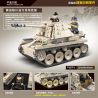 QuanGuan 100083 Quan Guan 100083 non  PHÁO CHỐNG TĂNG TỰ HÀNH WEASEL bộ đồ chơi xếp lắp ráp ghép mô hình Military Army SD.KFZ.138 MARDER III AUSF.H Quân Sự Bộ Đội 608 khối