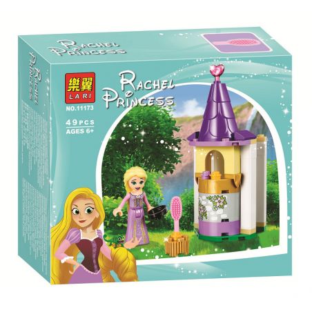 NOT  RAPUNZEL'S SMALL TOWER 41163 LARI 11173 LEPIN 25024 xếp lắp ráp ghép mô hình THÁP NHỎ CỦA RAPUNZEL Disney Princess Công Chúa 44 khối