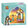 NOT  JASMINE'S PETITE TOWER 41158 LARI 11172 xếp lắp ráp ghép mô hình THÁP JASMINE'S PETITE NHỎ CỦA Disney Princess Công Chúa 49 khối