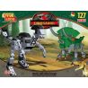 BEST-LOCK CL15112 15112 non  KHỦNG LONG bộ đồ chơi xếp lắp ráp ghép mô hình Dino DINOSAURS 127 khối