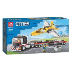 NOT  JET TRANSPORTER 60289 TANK 60066 xếp lắp ráp ghép mô hình VẬN CHUYỂN MÁY BAY PHẢN LỰC HÀNG KHÔNG City Thành Phố 281 khối