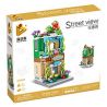 PanlosBrick 657037 Panlos Brick 657037 non  CỬA HÀNG HOA bộ đồ chơi xếp lắp ráp ghép mô hình Mini Modular STREEVIEW Đường Phố Thu Nhỏ 281 khối