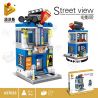 PanlosBrick 657035 Panlos Brick 657035 non  RẠP CHIẾU PHIM bộ đồ chơi xếp lắp ráp ghép mô hình Mini Modular STREEVIEW Đường Phố Thu Nhỏ 259 khối