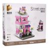 PanlosBrick 657031 Panlos Brick 657031 non  TIỆM BÁNH bộ đồ chơi xếp lắp ráp ghép mô hình Mini Modular STREEVIEW Đường Phố Thu Nhỏ 260 khối