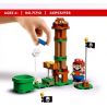 NOT  STARTER KIT BUNDLE WITH GIFT 71360 1995 71710 TANK 60020 xếp lắp ráp ghép mô hình MONTY MOLE & SUPER MUSHROOM ADVENTURES WITH MARIO CUỘC PHIÊU LƯU CÙNG Super Mario Thợ Sửa Ống Nước 394 khối