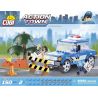 COBI CHARACTER BUILDING 1562 non  XE CẢNH SÁT bộ đồ chơi xếp lắp ráp ghép mô hình City POLICE CAR Thành Phố 150 khối