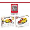 SY 8302 non  CUỒNG TÍCH LŨY VŨ KHÍ XE KÉO VOLKSWAGEN BEETLE bộ đồ chơi xếp lắp ráp ghép mô hình  TECHNIQUE Kỹ Thuật Công Nghệ Cao Mô Hình Phương Tiện 675 khối
