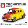 SY 8302 non  CUỒNG TÍCH LŨY VŨ KHÍ XE KÉO VOLKSWAGEN BEETLE bộ đồ chơi xếp lắp ráp ghép mô hình  TECHNIQUE Kỹ Thuật Công Nghệ Cao Mô Hình Phương Tiện 675 khối