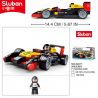 SLUBAN M38-B0677 B0677 0677 M38B0677 38-B0677 non  XE CÔNG THỨC bộ đồ chơi xếp lắp ráp ghép mô hình Racing F1 RACING CAR Cuộc Đua 120 khối
