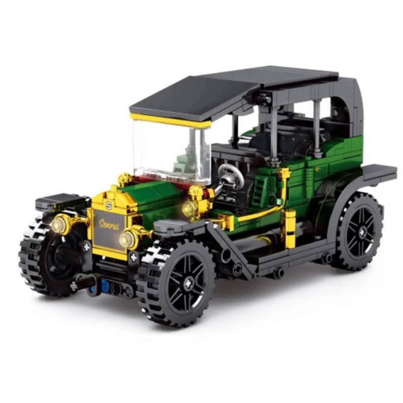 SY 8201 non  MÁY NỔ FORD MODEL T VÀ XE KÉO LÙI bộ đồ chơi xếp lắp ráp ghép mô hình  TECHNIQUE FORD MODEL Kỹ Thuật Công Nghệ Cao Mô Hình Phương Tiện 562 khối