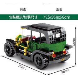 SY 8201 non  MÁY NỔ FORD MODEL T VÀ XE KÉO LÙI bộ đồ chơi xếp lắp ráp ghép mô hình  TECHNIQUE FORD MODEL Kỹ Thuật Công Nghệ Cao Mô Hình Phương Tiện 562 khối