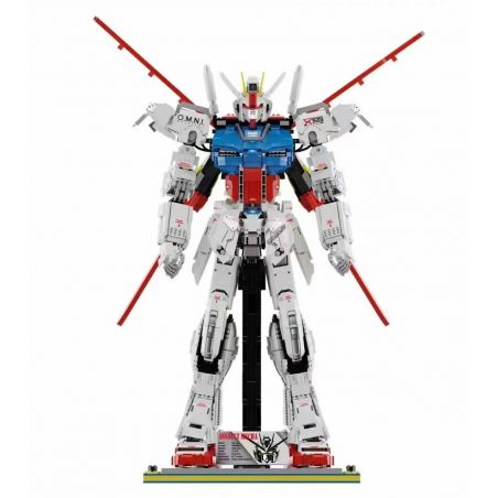 JSTOYS JS10001 10001 non  NGƯỜI ĐỨNG ĐẦU CHIẾN BINH MECHA bộ đồ chơi xếp lắp ráp ghép mô hình Creator METALBUILD Sáng Tạo 8588 khối