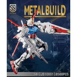 JSTOYS JS10001 10001 non  NGƯỜI ĐỨNG ĐẦU CHIẾN BINH MECHA bộ đồ chơi xếp lắp ráp ghép mô hình Creator METALBUILD Sáng Tạo 8588 khối