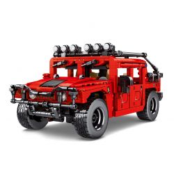 SY 8501 non  XE KÉO HUMMER H1 bộ đồ chơi xếp lắp ráp ghép mô hình  Kỹ Thuật Công Nghệ Cao Mô Hình Phương Tiện 953 khối