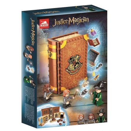 NOT  HOGWARTS MOMENT TRANSFIGURATION CLASS 76382 87080 SX 6081 TANK 60006 xếp lắp ráp ghép mô hình HARRY POTTER KHOẢNH KHẮC HOGWARTS BÀI HỌC BIẾN HÌNH LỚP Chú Bé Phù Thủy 241 khối