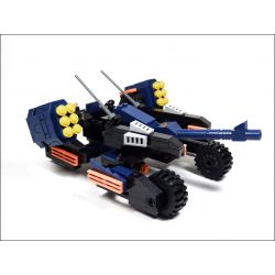 GUDI 8214 non  XE PHÁO 4 BÁNH bộ đồ chơi xếp lắp ráp ghép mô hình Earth Border Biến Giới Trái Đất 223 khối