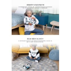 XIAOMI MITU MI ONEBOT OBFV05AIQI 05AIQI non  GIÁP CHỐNG GIÀY ROBOT ONEBOT bộ đồ chơi xếp lắp ráp ghép mô hình  CIRCLE TRACKER Kỹ Thuật Công Nghệ Cao Mô Hình Phương Tiện 800 khối