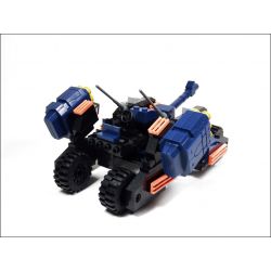 GUDI 8214 non  XE PHÁO 4 BÁNH bộ đồ chơi xếp lắp ráp ghép mô hình Earth Border Biến Giới Trái Đất 223 khối