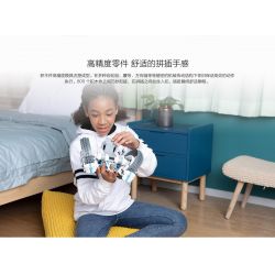 XIAOMI MITU MI ONEBOT OBFV05AIQI 05AIQI non  GIÁP CHỐNG GIÀY ROBOT ONEBOT bộ đồ chơi xếp lắp ráp ghép mô hình  CIRCLE TRACKER Kỹ Thuật Công Nghệ Cao Mô Hình Phương Tiện 800 khối