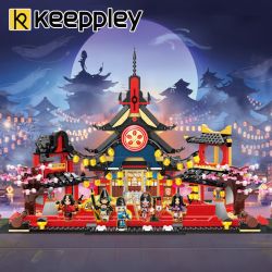 KEEPPLEY K20114 20114 non  CẢNH ĐI DẠO TRONG ĐÊM Ở HYAKKI bộ đồ chơi xếp lắp ráp ghép mô hình Fairy Swordplay Tiên Kiếm Hiệp