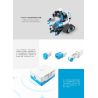 XIAOMI MITU MI ONEBOT AIQIEDU#01 non  BỘ ROBOT GIÁO DỤC MÀU XANH ONEBOT bộ đồ chơi xếp lắp ráp ghép mô hình  Kỹ Thuật Công Nghệ Cao Mô Hình Phương Tiện 980 khối