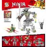 SY 1131 non  CHIẾN BINH TITAN ONI bộ đồ chơi xếp lắp ráp ghép mô hình The  Ninjago Movie NINJA THUNDER SWORDSMAN Ninja Lốc Xoáy 375 khối