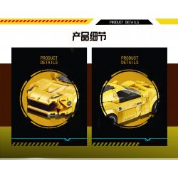 RAEL ENTERTAINMENT 50010 non  FERRARI MÀU VÀNG 50010 bộ đồ chơi xếp lắp ráp ghép mô hình Speed Champions Racing Cars Đua Xe Công Thức 267 khối
