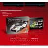 RAEL ENTERTAINMENT 50010 non  PAGANI ZONDA MÀU TRẮNG 50010 bộ đồ chơi xếp lắp ráp ghép mô hình Speed Champions Racing Cars Đua Xe Công Thức 266 khối