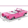 SY 8404 non  CRAZY GEAR CHEVROLET MUI TRẦN MÀU HỒNG CỔ ĐIỂN bộ đồ chơi xếp lắp ráp ghép mô hình  TECHNIQUE Kỹ Thuật Công Nghệ Cao Mô Hình Phương Tiện 742 khối