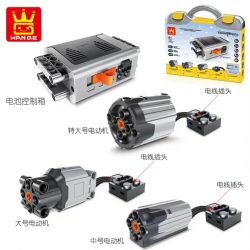 WANGE LIGAO DR.LUCK 1501 non  BỘ PIN STEAM + 3 LOẠI ĐỘNG CƠ bộ đồ chơi xếp lắp ráp ghép mô hình  STEAM BATTERY SET+3 KINDS OF MOTORS Kỹ Thuật Công Nghệ Cao Mô Hình Phương Tiện 81 khối