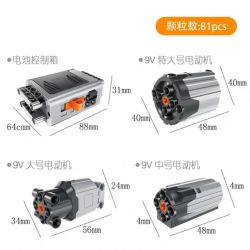 WANGE LIGAO DR.LUCK 1501 non  BỘ PIN STEAM + 3 LOẠI ĐỘNG CƠ bộ đồ chơi xếp lắp ráp ghép mô hình  STEAM BATTERY SET+3 KINDS OF MOTORS Kỹ Thuật Công Nghệ Cao Mô Hình Phương Tiện 81 khối