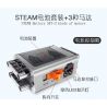 WANGE LIGAO DR.LUCK 1501 non  BỘ PIN STEAM + 3 LOẠI ĐỘNG CƠ bộ đồ chơi xếp lắp ráp ghép mô hình  STEAM BATTERY SET+3 KINDS OF MOTORS Kỹ Thuật Công Nghệ Cao Mô Hình Phương Tiện 81 khối