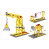 WANGE 3901 non  CẦN CẨU NÂNG CAO MÁY XÂY DỰNG bộ đồ chơi xếp lắp ráp ghép mô hình  MECHANICAL ENGINEERING -CRANE Kỹ Thuật Công Nghệ Cao Mô Hình Phương Tiện 165 khối