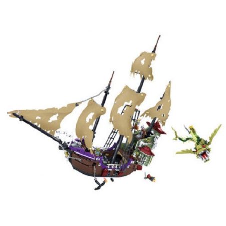 Kazi KY87019 87019 non  BIÊN NIÊN SỬ NARNIA CON TÀU CƯỚP BIỂN MA bộ đồ chơi xếp lắp ráp ghép mô hình The Chronicles Of Narnia 1072 khối