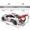 SY 8301 non  TÍCH LŨY VÀ ĐIÊN CUỒNG XE THỂ THAO AUDI A8 bộ đồ chơi xếp lắp ráp ghép mô hình  TECHNIQUE AUDI A8 Kỹ Thuật Công Nghệ Cao Mô Hình Phương Tiện 678 khối