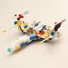 GUDI 8604-8 Xếp hình kiểu  CREATOR 3 IN 1 Space Fighter 8 In 1 Phi Thuyền Từ 8 Robot Biến Hình 409 khối